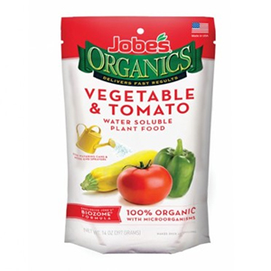 Jobe’s Organics®Vegetable & Tomato 3-1-2 Water Soluble Fertilizer