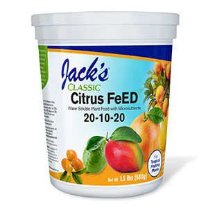 Jacks Classic 1.5 Lb 20-10-20 Citrus Food Fertilizer