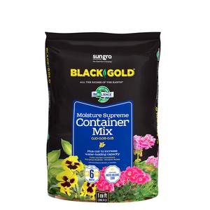 Black Gold Potting Soil Moisture Supreme Container Mix 8 qt.