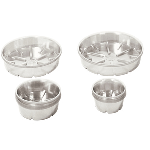 Clear Plastic Saucers - Sizes available from 4