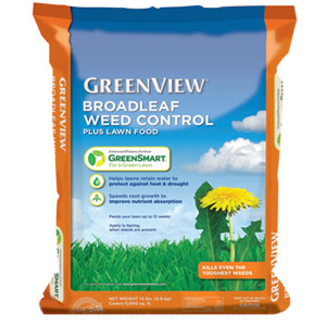 Broadleaf Weed Control Plus Lawn Food 27-0-4 15M