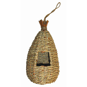 Woven Rope Teardrop Roosting Pockets with Roof